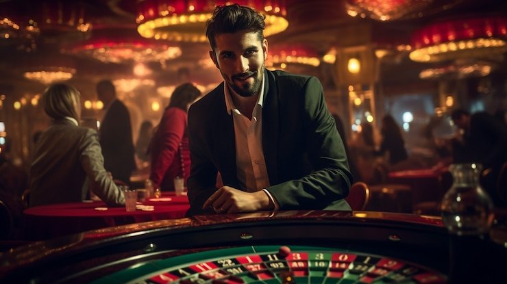 Tabel pembayaran Auto Roulette menunjukkan odds untuk setiap jenis taruhan